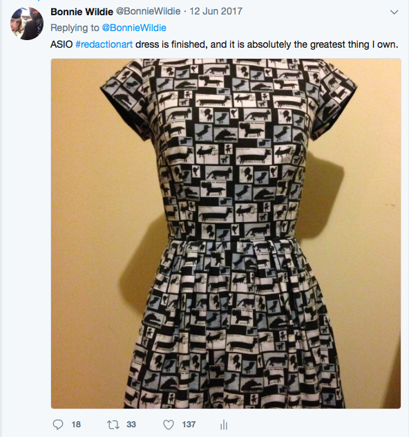 Dress on twitter